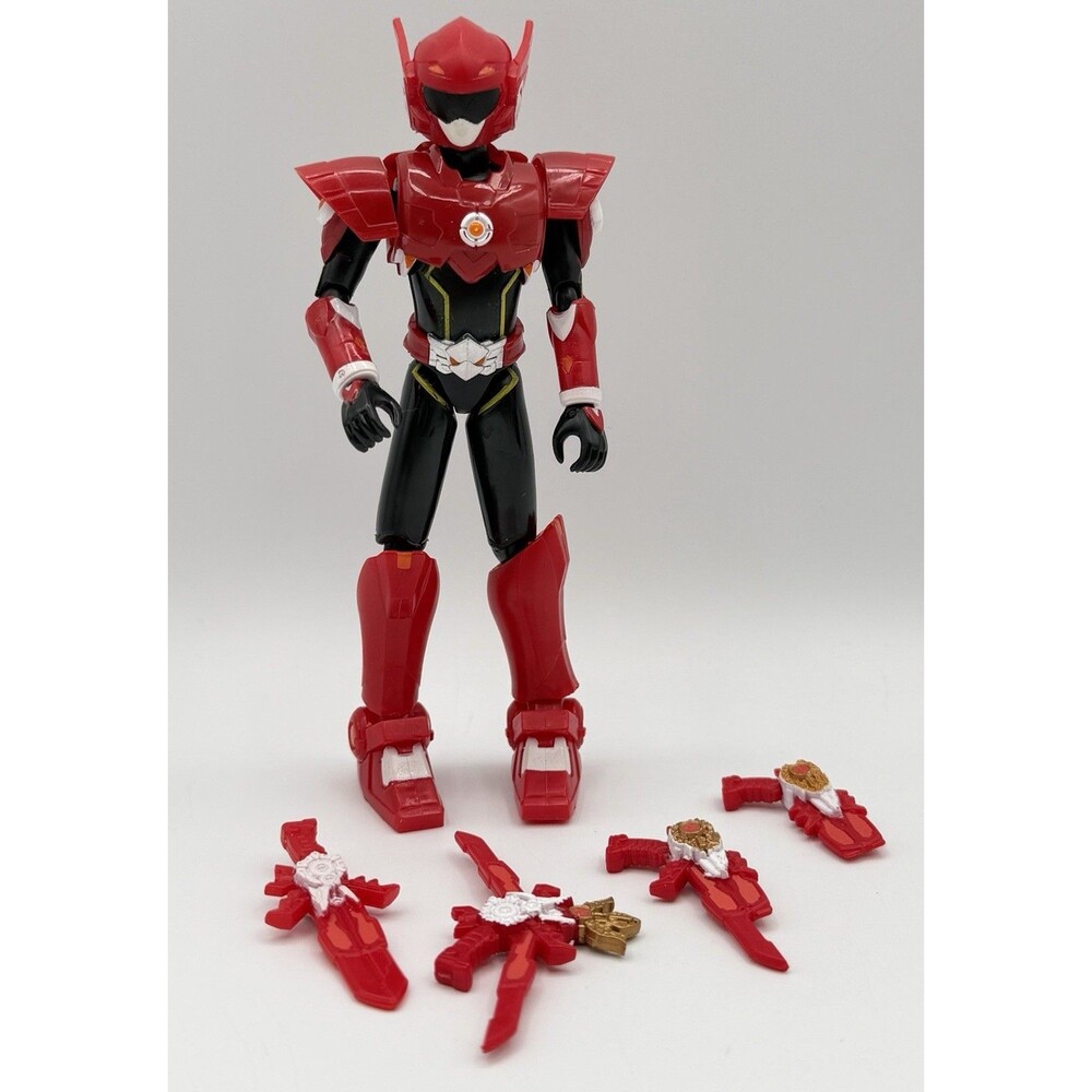 Miniforce Semi Red Action Figure Super Ranger Sonokong Weapons 5.5" Sammy Loose